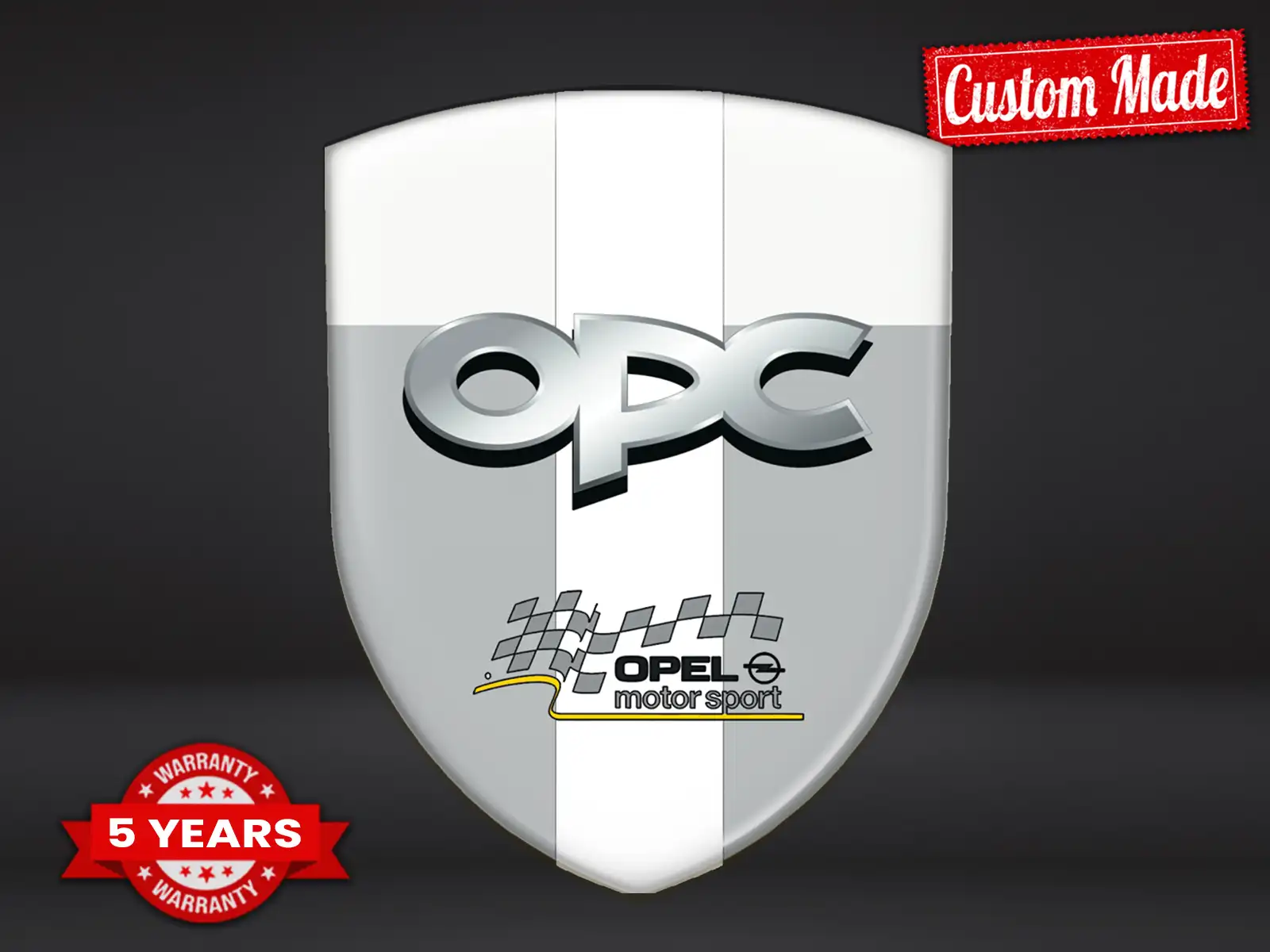 OPC Personalisierte Logosticker Stilvoll Robust Anpassbar